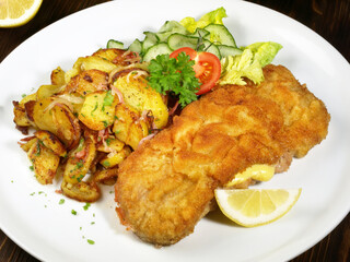 Cordon Bleu with roasted Potatoes