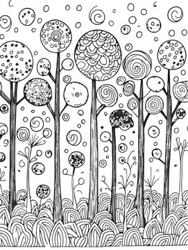 Aus der Serie: Malbuch, hygge, coloring, page, arbeitsblatt, grundschule, kids, painting, malbuch, malseite, printable, mandala, katze, ferien, urlaub, abstrakt, erholung, erwachsene, doodle, 
