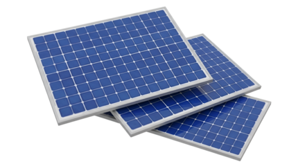 Stacked Solar Panels on White Background c4ab2a50423dd55abb44c226089db617dr
