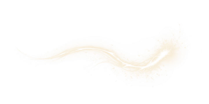 A beautiful glowing golden swirl PNG overlay for vibrant motion effects in your photos. Transparent and ready to use.