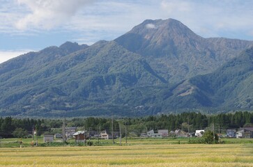 日本百名山　妙高山　秋の風景
