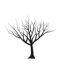 dry tree icon, vector best flat icon.
