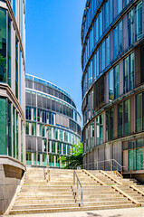 modern buildings in the city