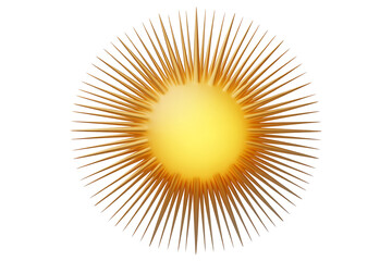 Radiant golden burst of light emanates outwards, creating a vibrant, energetic, and luminous display.