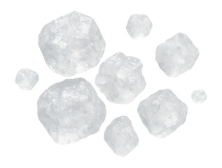 Large granule dishwasher salt that dissolves slowly to prevent limescale buildup.