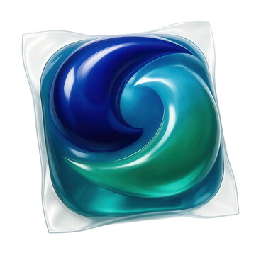 Laundry pods for easy use in home washing machines.