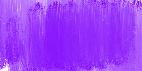 Hand painted purple watercolor background with brush strokes and paper texture isolated on transparent background