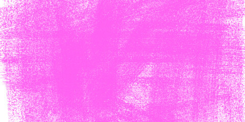 Pink watercolor background isolated on transparent background with rough texture