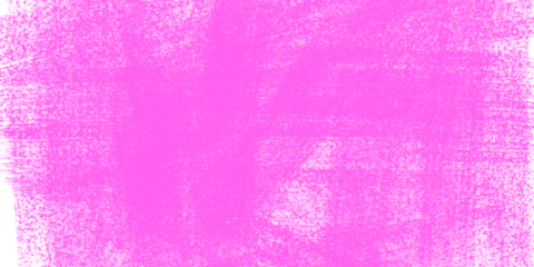 Pink watercolor background isolated on transparent background with rough texture