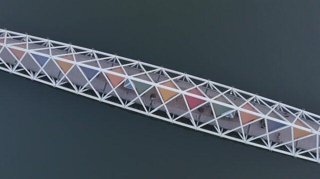 Atal Bridge, Ahmedabad City, Day View, Ahmedabad.