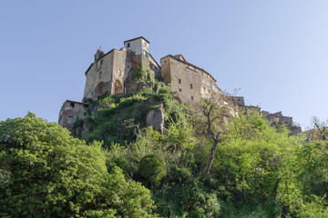 Obraz premium Ceriana ancient village, Liguria, Italy