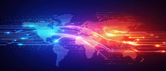 Global network connections and communication