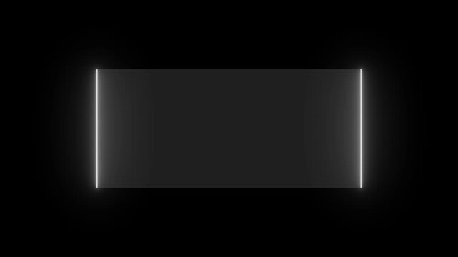 HUD Square Frames ,HUD GUI futuristic element Sci-fi concept design. Callouts title. Modern banner, frame of lower third. Neon hologram screen overlay horizontal Digital Technology hud animation.