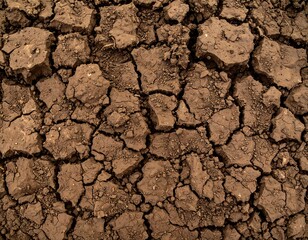 Cracked earth texture