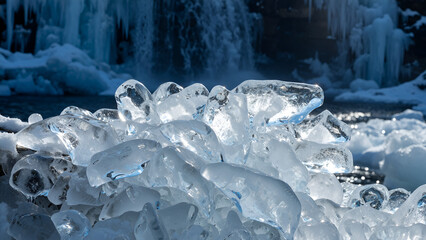 Closeup Photography of Frozen Ice