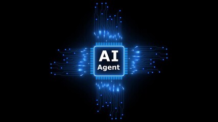 AI agent chat service and customer support. Artificial intelligence helping and assisting customer. Person using mobile or laptop computer to ask questions to AI at desk and technology innovation