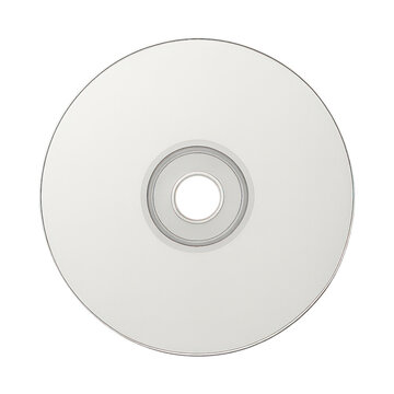 PNG Blank CD disc isolated image