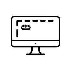 Computer Monitor Icon