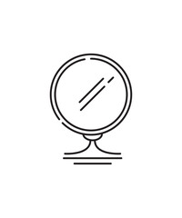 mirror icon, vector best line icon.