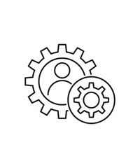skill icon, vector best line icon.
