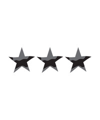 3 star icon, vector best flat icon.