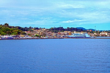 Obraz premium Altstadt von Korfu-Stadt, Korfu, Griechenland
