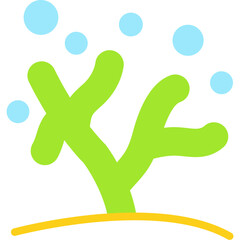 Obraz premium Coral Icon