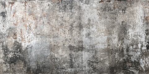Fototapeta premium Grayish white plaster background with delicate cracks and even fade.