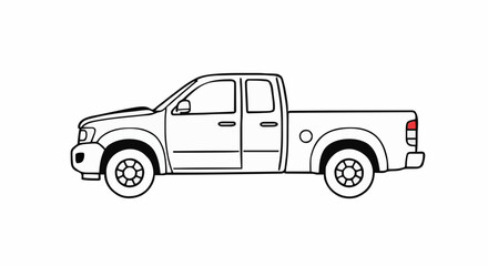Truck vector illustration 16