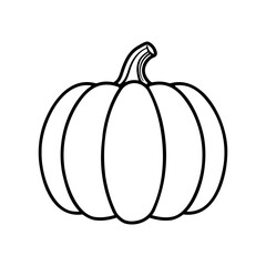 Black pumpkin icon without background