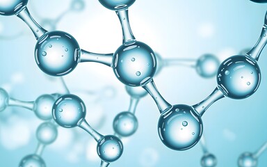 Molecular structure diagram, showcasing the intricate bonds of a molecule. This image encapsulates the beauty of scientific abstraction.