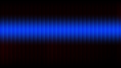 Blue and Black Gradient Glass Line Background — Glowing Abstract Light Pattern with Vertical Stripes and Dark Reflection Effect