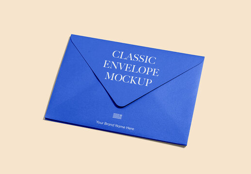 Perspective Envelope Mockup