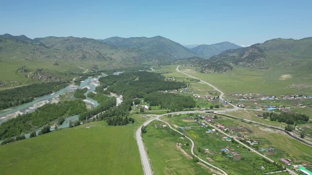 Katon Karagaysky District, Uryl River