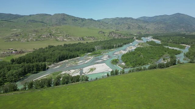 Katon Karagaysky District, Uryl River