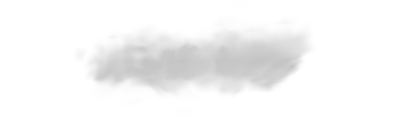 PNG abstract smoke and cloud texture with soft white mist and blue sky background perfect for transparent watercolor design or dreamy fog illustration. © SerMen