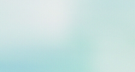 Naklejka premium Airy Light Blue and Mint Calm Fresh Abstract Gradient Blend