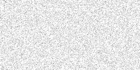 Terrazzo flooring interior grain vintage paint smooth design. Vector grunge dirty vintage wall overlay noise old wall black and white terrazzo granite floor structure distressed texture background.	
