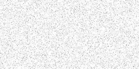 Obraz premium Terrazzo flooring interior grain vintage paint smooth design. Vector grunge dirty vintage wall overlay noise old wall black and white terrazzo granite floor structure distressed texture background. 