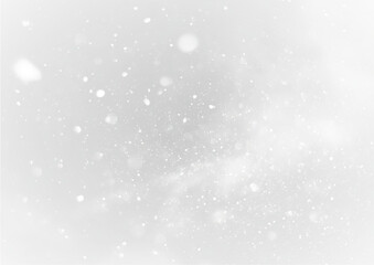 Snowflakes overlay PNG, falling snow transparent background
