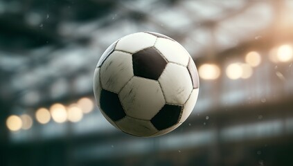 Fototapeta premium Soccer Ball in Motion