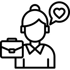Business Honesty line icon