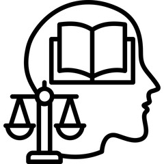 Ethical Guidelines line icon