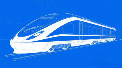 High-Speed Train Blueprint Design