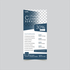 creative business DL flyer, professional rack card, agency business dl flyer design