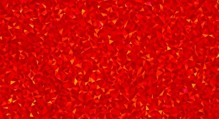 A vibrant tapestry of crimson triangles creates a dynamic and textured background, evoking a sense of energy and passion with its fiery hue