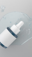 Liquid and Serum Packaging mockup