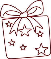Gift Box Doodle