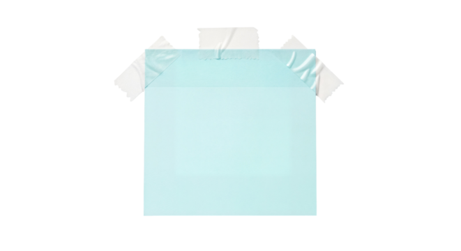 Sticky note reminder. Post it note paper. blue sheets for notes isolated with clipping path on background. - Powered by Adobe