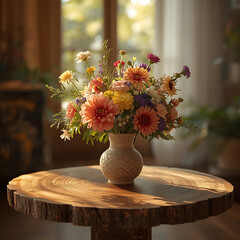 flowers in vase